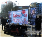 Parents Against Paedophiles (P.A.P) Outside the BBC Studios 2012